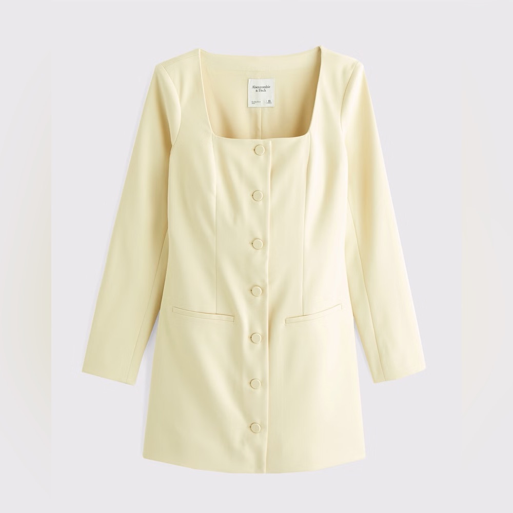 NWT! Abercrombie & Fitch Mara Long Sleeve Dress Large